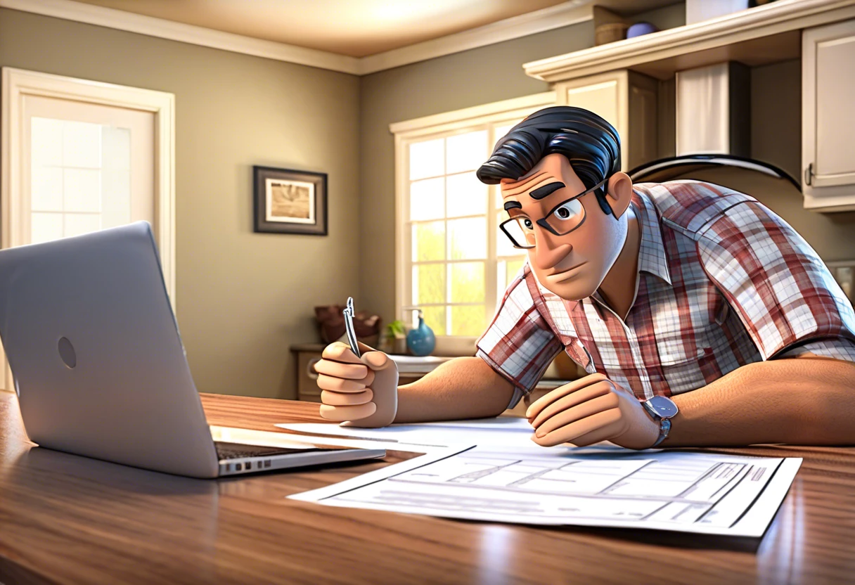 Person researching plumbing costs and warning signs of being ripped off in Anaheim Hills, CA.