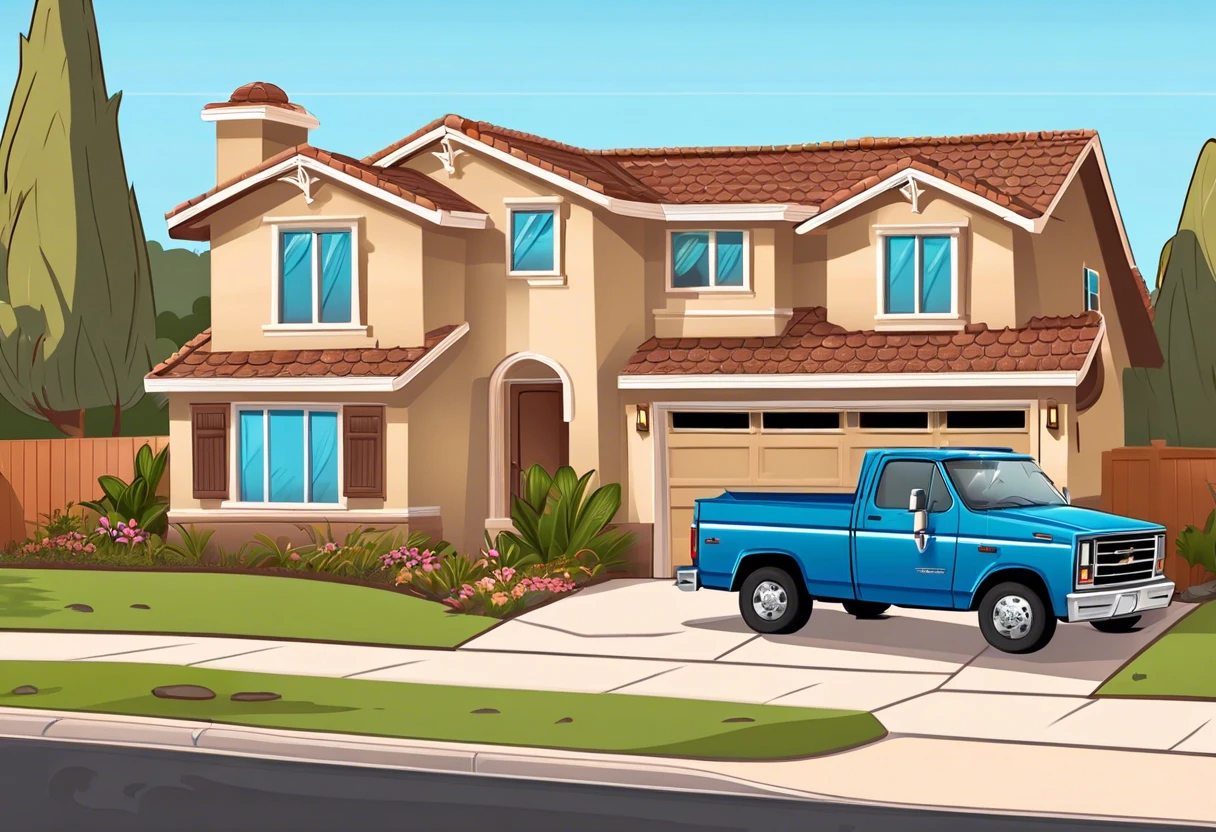 A residential property in Anaheim Hills, CA, ideal for plumbing and electrical services.